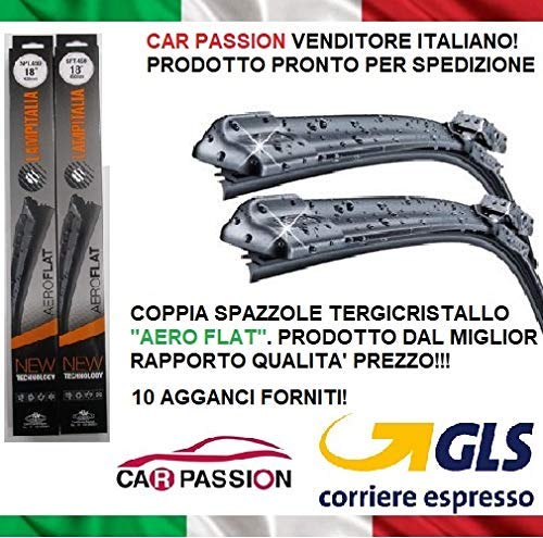 Spazzole tergicristallo anteriori per Volvo FH Camion (2012-2019) -  tergicristalli auto - lame tergilunotto - Motgum - spazzole standard