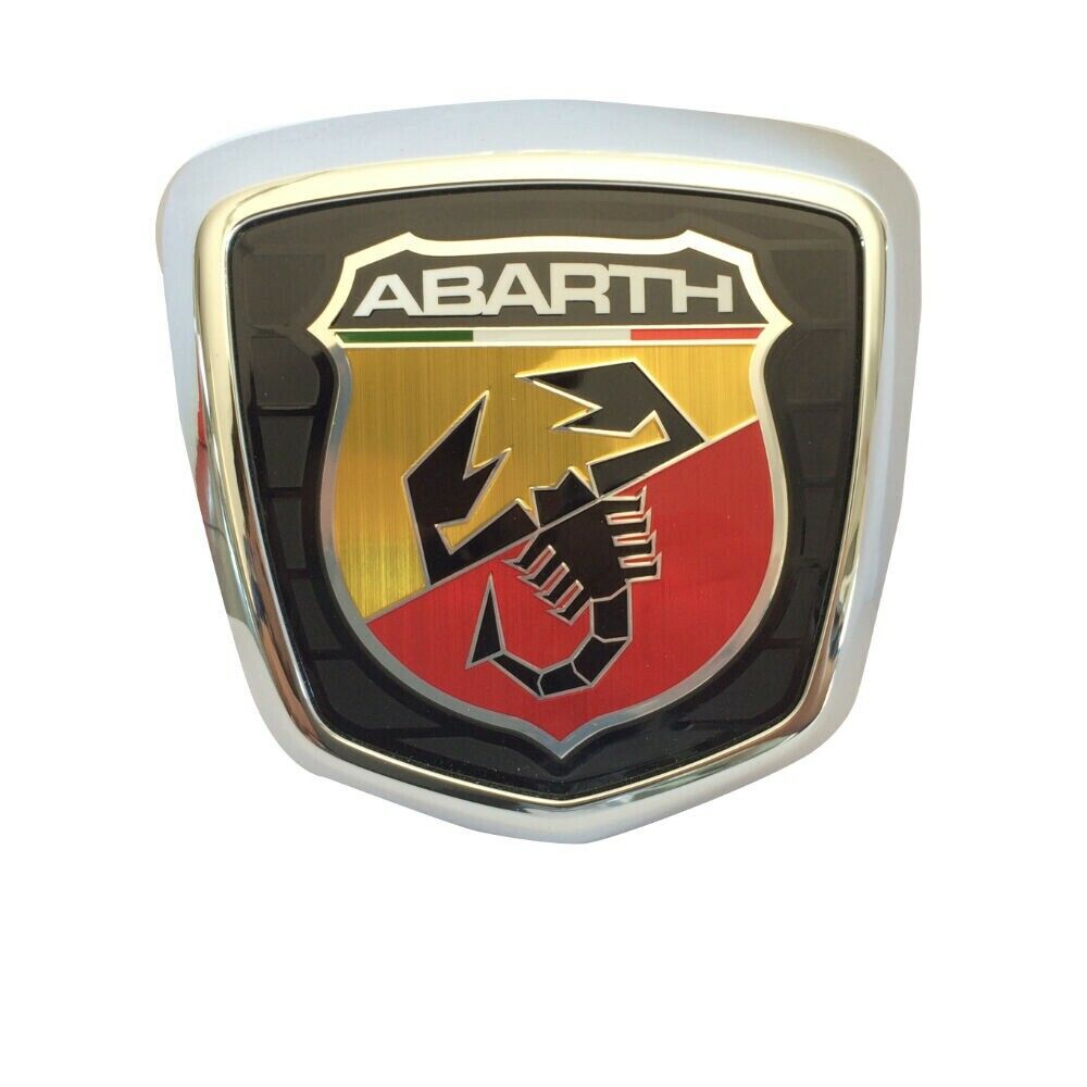Stemma logo fregio Fiat 500 Abarth posteriore originale