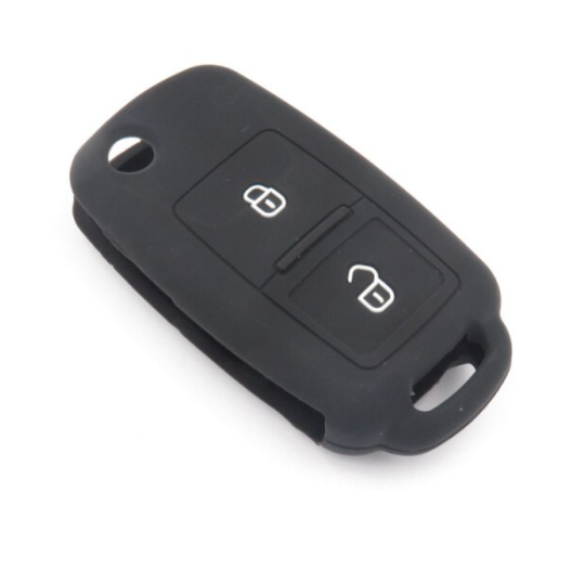 Guscio Chiave Per Volkswagen - Cover Sostitutiva Per Telecomando VW Golf, Tiguan, Passat Con Portachiavi In Pelle - Foto 10