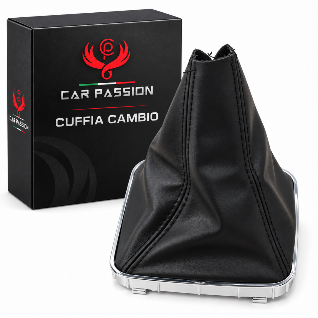 Cuffia Cambio per Opel Zafira B 2005-2014 con Ghiera Cromata e Agganci