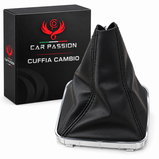 Cuffia Cambio per Opel Zafira B 2005-2014 con Ghiera Cromata e Agganci