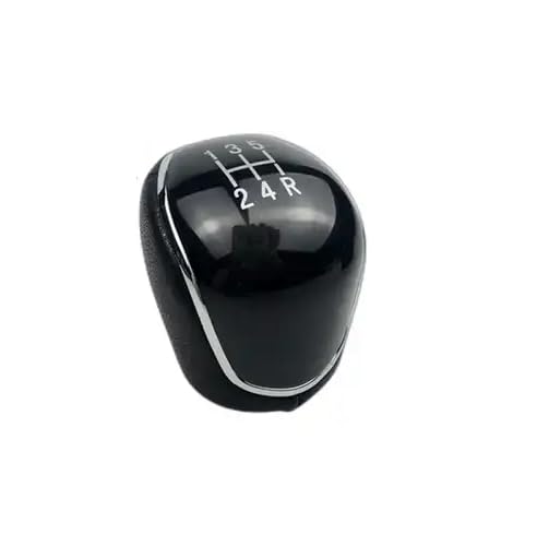 Pomello Leva Cambio Completo Compatibile con Ford Focus Fiesta Kuga Mondeo S-Max C-Max Galaxy Transit Marce Ricambio Impugnatura Lente (5 Marce)