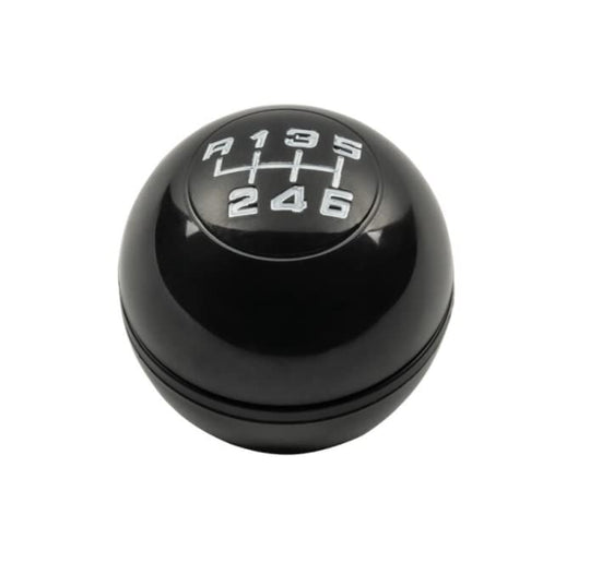 Pomello Leva Cambio Completo Compatibile con Alfa Romeo Giulietta Nero 6 Marce Ricambio Impugnatura Lente (Nero)
