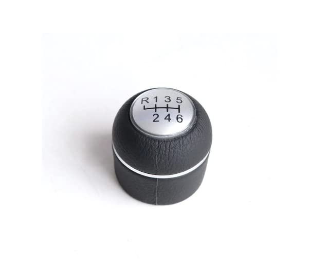 Pomello Leva Cambio Completo Compatibile con Alfa Romeo 159 Brera 6 Marce Ricambio Impugnatura Lente