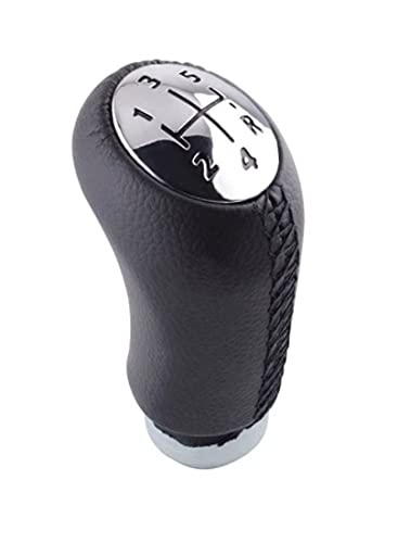 Pomello Leva Cambio Completo Compatibile con Clio 2 3 4 Laguna Megane 2 Scenic 2 dACIA Sandero Loga 5 Marce Ricambio Impugnatura Lente
