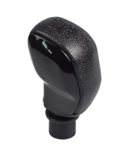 Pomello Leva Cambio Completo Compatibile con Peugeot 208 308 508 2008 3008 Citroen C2 C3 C4 C5 Jumpy 5 Marce Ricambio Impugnatura Lente (Nero)