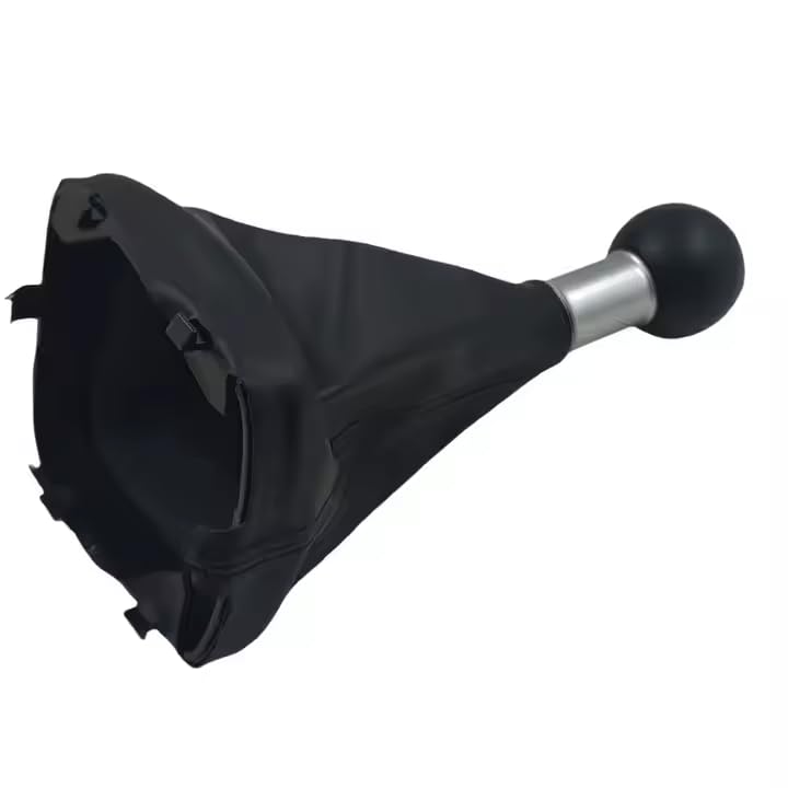 Cuffia Leva Cambio Manuale + Pomello Compatibile con Audi A3 8P 2003-2013 Marce Cambio Manuale Set Completo Ricambio Auto