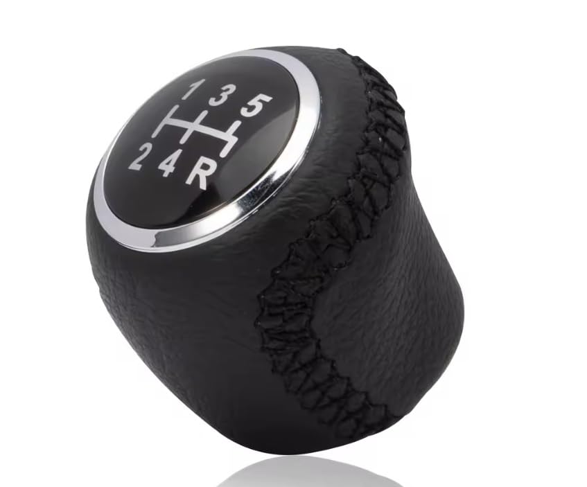 Pomello Cambio Completo Compatibile con Fiat Grande Punto - Punto EVO 2005 - 2012 Ricambio Impugnatura Asta del cambio Lente (5 MARCE)