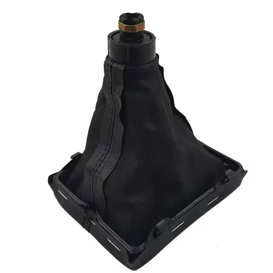 Cuffia Leva Cambio Manuale + Pomello Compatibile con Audi A4 B8 2008-2015 6 Marce Cambio Manuale Set Completo Ricambio Auto
