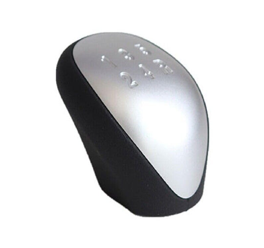 Pomello Cambio Completo Compatibile con Lancia Ypsilon (843) dal 2003 al 2011 e Musa dal 2007 al 2011 5 Marce con Retromarcia a Siringa Ricambio Impugnatura Lente