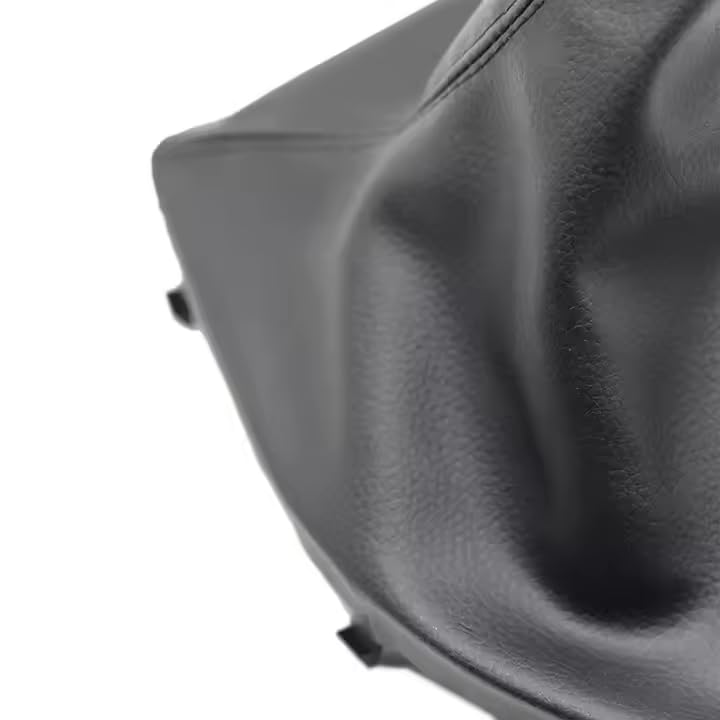 Cuffia Leva Cambio Manuale + Pomello Compatibile con BMW Serie 1 2004-2013 E87 E82 E81 E88 6 Marce Cambio Manuale Set Completo Ricambio Aut-o