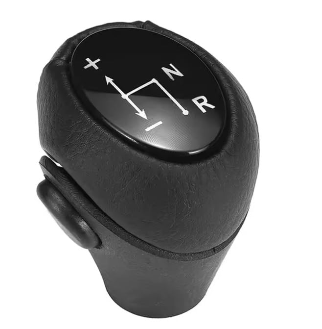 Pomello Cambio Automatico Completo Compatibile con Smart Fortwo 450 / 451 1998-2014 Ricambio Impugnatura Asta del cambio Lente Nero