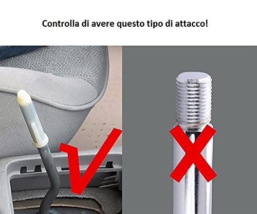 Pomello Leva Cambio Compatibile con Peugeot 106 107 205 206 207 306 307 308 406 407 / Citroen C2 C3 C4 Saxo Picasso Berlingo GTI Xsara 5 Marce Cambio Manuale Ricambio Auto