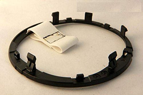 Cornice Ghiera Cuffia del Cambio Anello di Ritenzione compatibile con Fiat 500 dal 2007 con elastico per la retromarcia