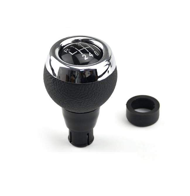 Pomello Cambio Completo Compatibile con Mini Cooper One - Countryman R55 R56 R57 R58 R59 F55 F56 F54 F57 R60 R61 6 Marce Ricambio Impugnatura Lente