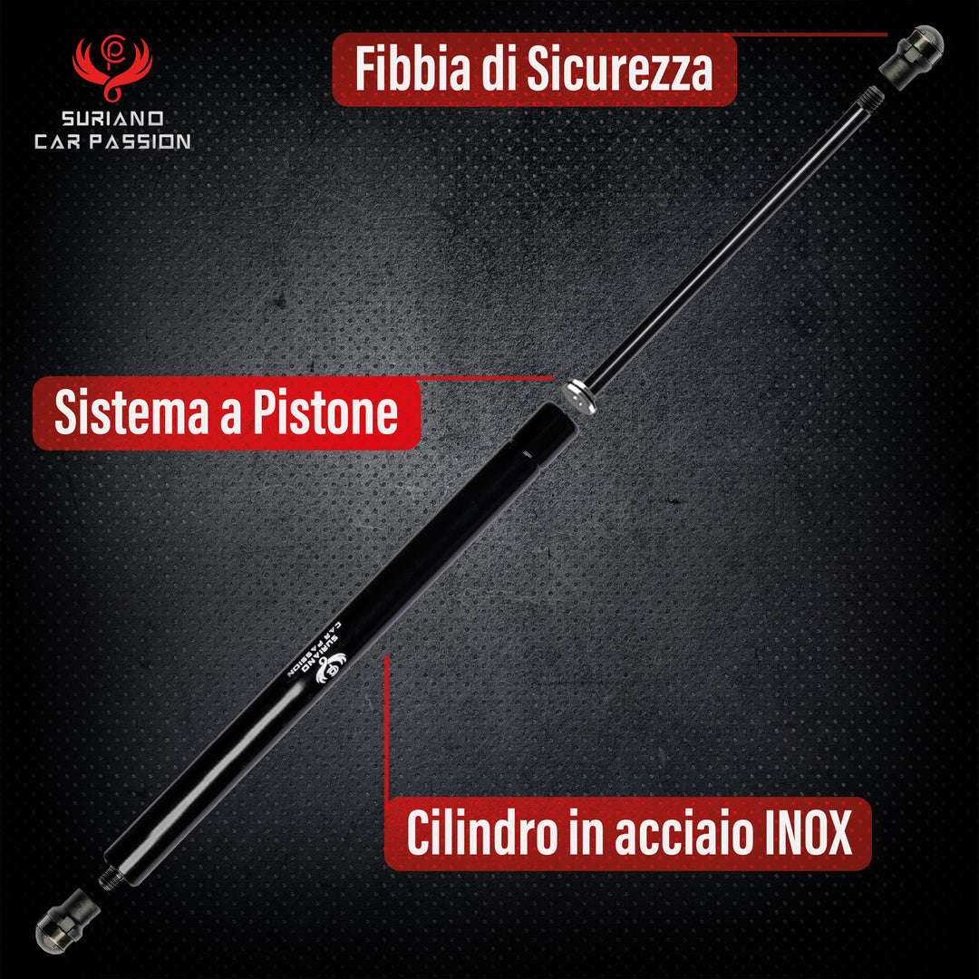 Coppia molle a gas ALFA ROMEO 147 pistoni ammortizzatori posteriori