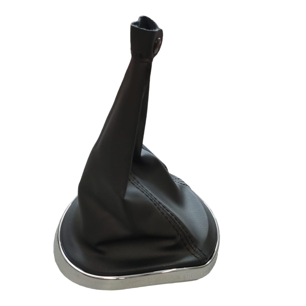 Cuffia Leva Cambio Manuale con Ghiera Plastica Esterna Cromata Compatibile con LANCIA YPSILON (843) dal 2003 al 2011 Set Completo Ricambio Auto