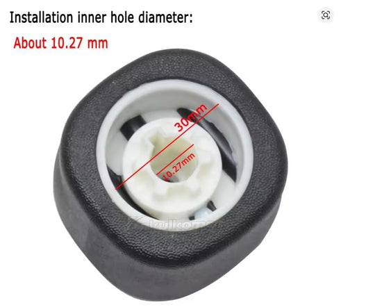 Pomello Cambio Completo Compatibile con Fiat Panda (312) III serie dal 2012 in poi 5 Marce Ricambio Impugnatura Asta del cambio Lente