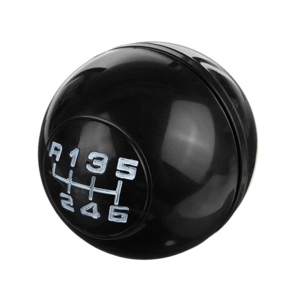 Pomello Leva Cambio Completo Compatibile con Alfa Romeo Giulietta Nero 6 Marce Ricambio Impugnatura Lente (Nero)