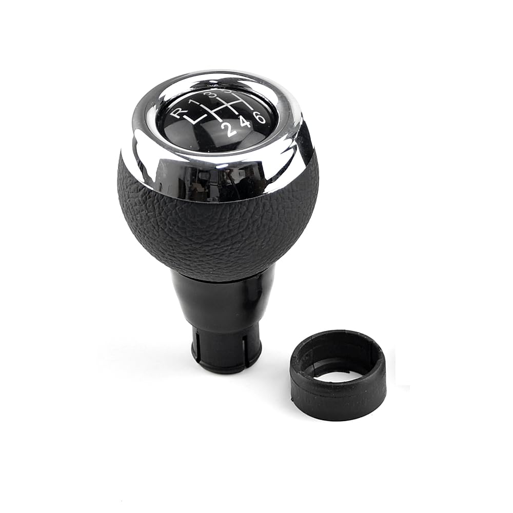 Pomello Cambio Completo Compatibile con Mini Cooper One - Countryman R55 R56 R57 R58 R59 F55 F56 F54 F57 R60 R61 6 Marce Ricambio Impugnatura Lente