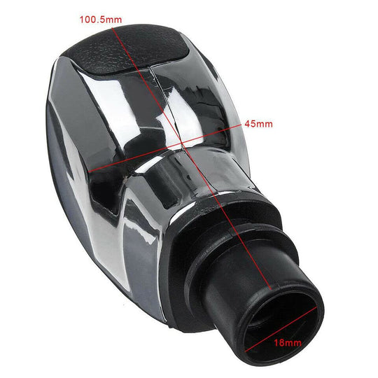 Pomello Leva Cambio Completo Compatibile con Peugeot 208 308 508 2008 3008 Citroen C2 C3 C4 C5 Jumpy 5 Marce Ricambio Impugnatura Lente (Satinato)