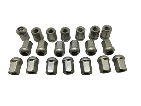 20 Bulloni Dadi Ruota compatibili con Honda Jazz Civic HR-V CR-V FR-V Accord fissaggio ruote Cerchi in Acciaio Lega Ferro Made in Italy M12x1,5