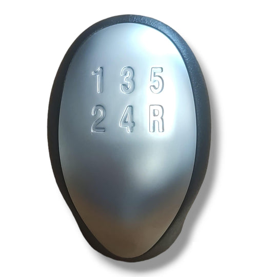 Pomello Cambio Completo Compatibile con Lancia Ypsilon (843) dal 2003 al 2011 e Musa dal 2007 al 2011 5 Marce con Retromarcia a Siringa Ricambio Impugnatura Lente