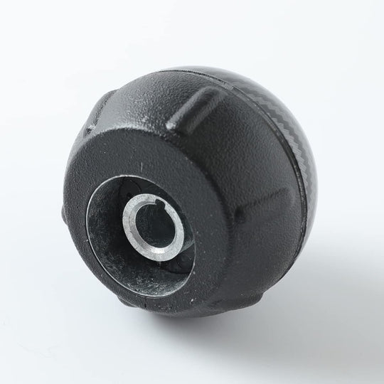 Pomello Cambio Completo Compatibile con Fiat 500 5 Marce Ricambio Impugnatura Lente (Carbonio)