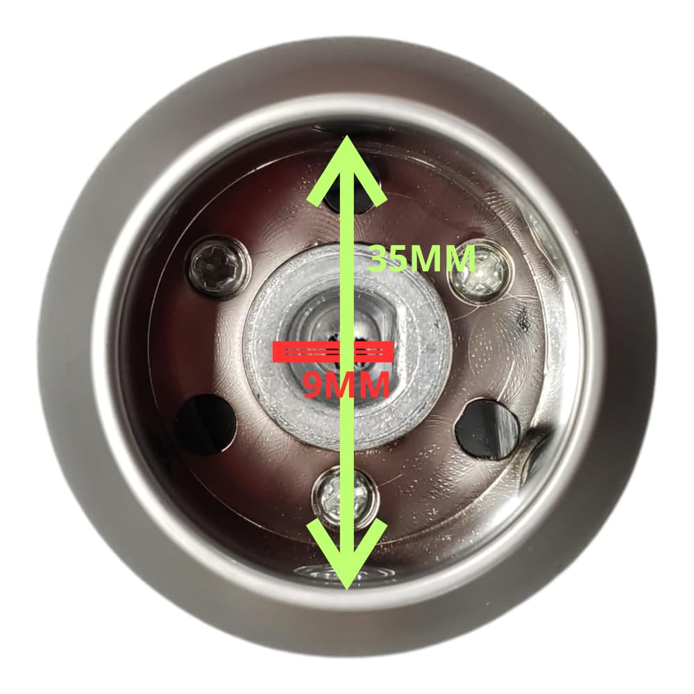 Pomello Cambio Completo Compatibile con Jeep Renegade dal 2014 6 Marce Ricambio Impugnatura Lente Qualità come Originale