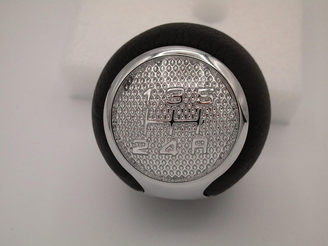 Pomello Cambio Completo Compatibile con Alfa Romeo Mito Ricambio Impugnatura Lente (5 Marce)