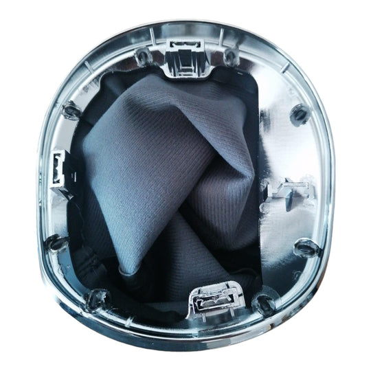 Cuffia Leva Cambio Manuale con Ghiera Plastica Esterna Cromata Compatibile con LANCIA YPSILON (843) dal 2003 al 2011 Set Completo Ricambio Auto