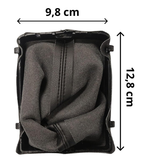 Cuffia Leva Cambio Manuale + Pomello Compatibile con Audi A3 8V 2014-2020 6 Marce Cambio Manuale Set Completo Ricambio Auto