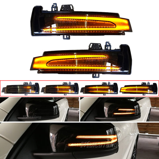 Frecce laterali LED progressive Mercedes Classe A B C E GLA GLK