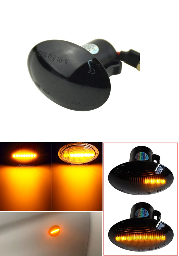 Frecce laterali LED progressive Fiat 500 e 500L
