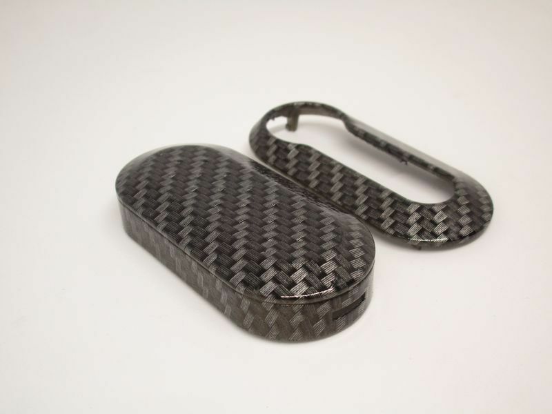 Cover chiave carbon look  Fiat Lancia Abarth in plastica - [accessori auto]