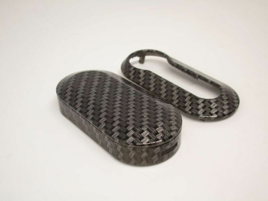 Cover chiave carbon look  Fiat Lancia Abarth in plastica - [accessori auto]