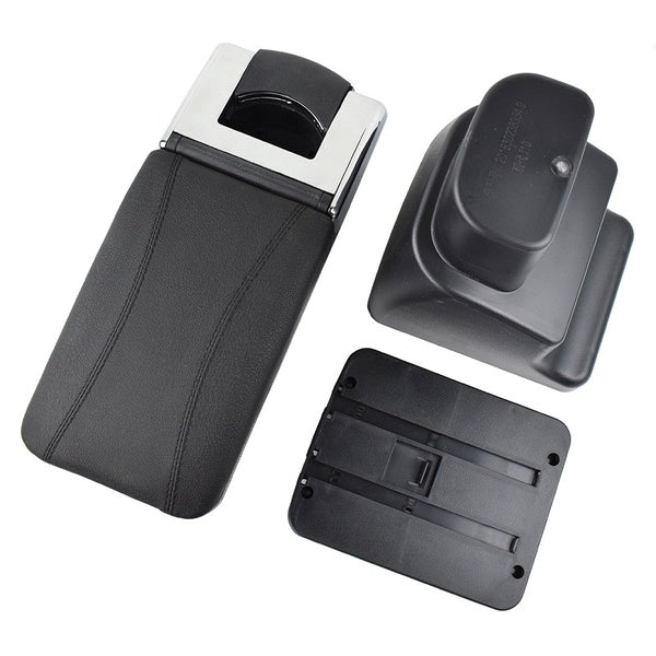 Bracciolo HYUNDAI I10 2013-2019 in ecopelle nero