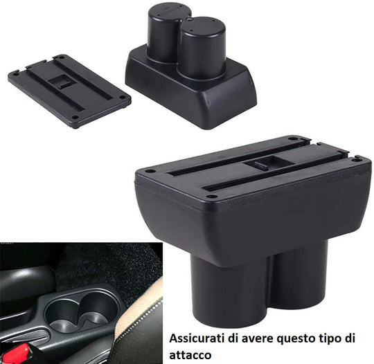 Bracciolo SUZUKI JIMNY in ecopelle nero