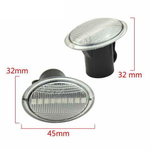 COPPIA FRECCE LATERALI 25 Led Dinamiche Lancia Delta Iii Bianco COPPIA FRECCE LATERALI 25 Led Dinamiche Lancia Delta Iii Bianco