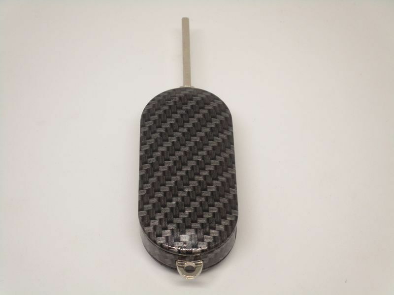 Cover chiave carbon look  Fiat Lancia Abarth in plastica - [accessori auto]