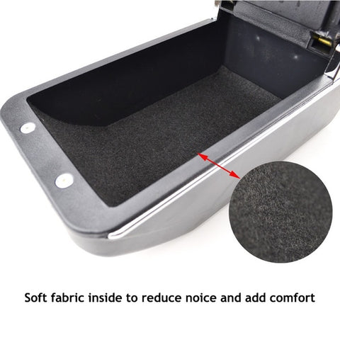 per Hyundai I30 (FD)/i30cw 2007 2008 2009 2010 2011 Center Console Scatola di Immagazzinaggio Bracciolo Girevole Bracciolo(Black Thread per Hyundai I30 (FD)/i30cw 2007 2008 2009 2010 2011 Center Console Scatola di Immagazzinaggio Bracciolo Girevole Bracciolo(Black Thread