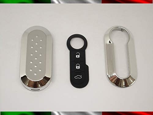 Guscio Silicone Chiave Fiat 500 - Foto 4