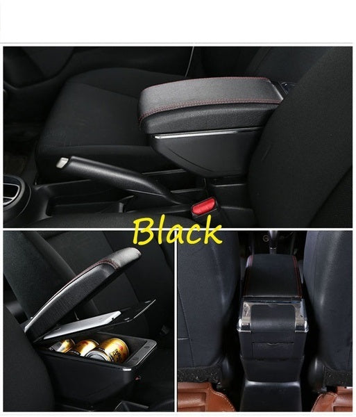Bracciolo FORD FIESTA 6 in ecopelle nero