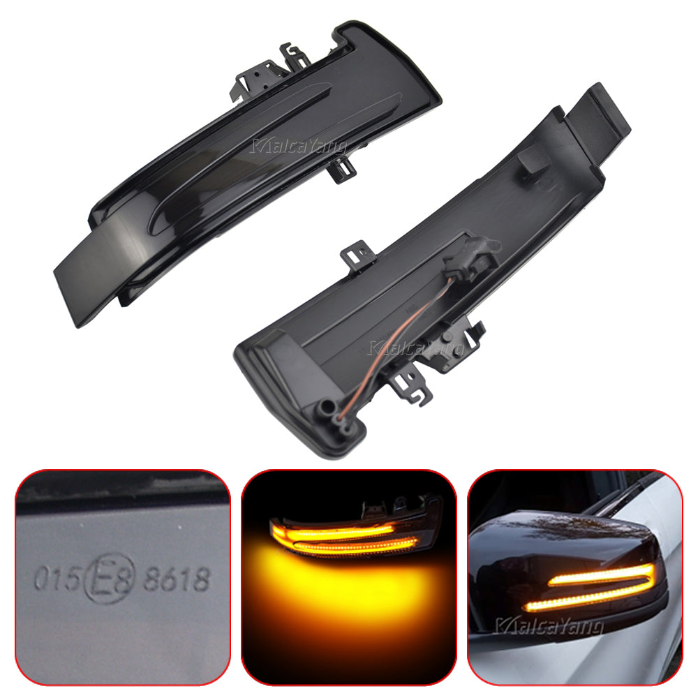 Frecce laterali LED progressive Mercedes Classe A B C E GLA GLK