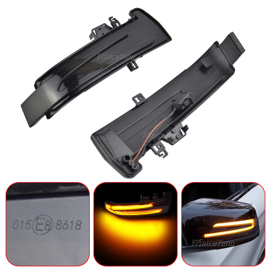 Frecce laterali LED progressive Mercedes Classe A B C E GLA GLK