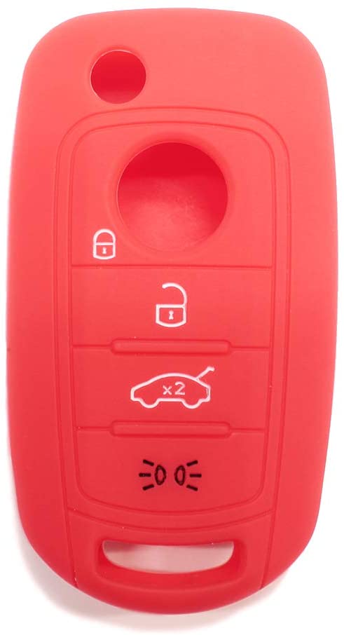 Cover chiave telecomando guscio silicone Fiat Tipo e 500X