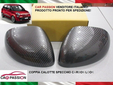 Calotte specchio carbon look Fiat 500L