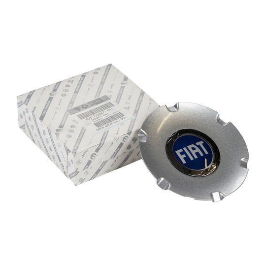 Coppa Coprimozzo Fiat Panda Logo Blu per Cerchi in Lega