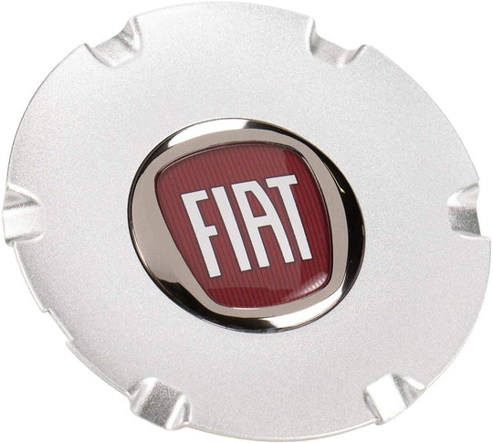 Coppa Coprimozzo Fiat Panda Logo Rosso per Cerchi in Lega