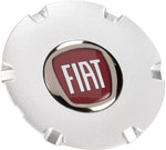 Coppa Coprimozzo Fiat Panda Logo Rosso per Cerchi in Lega